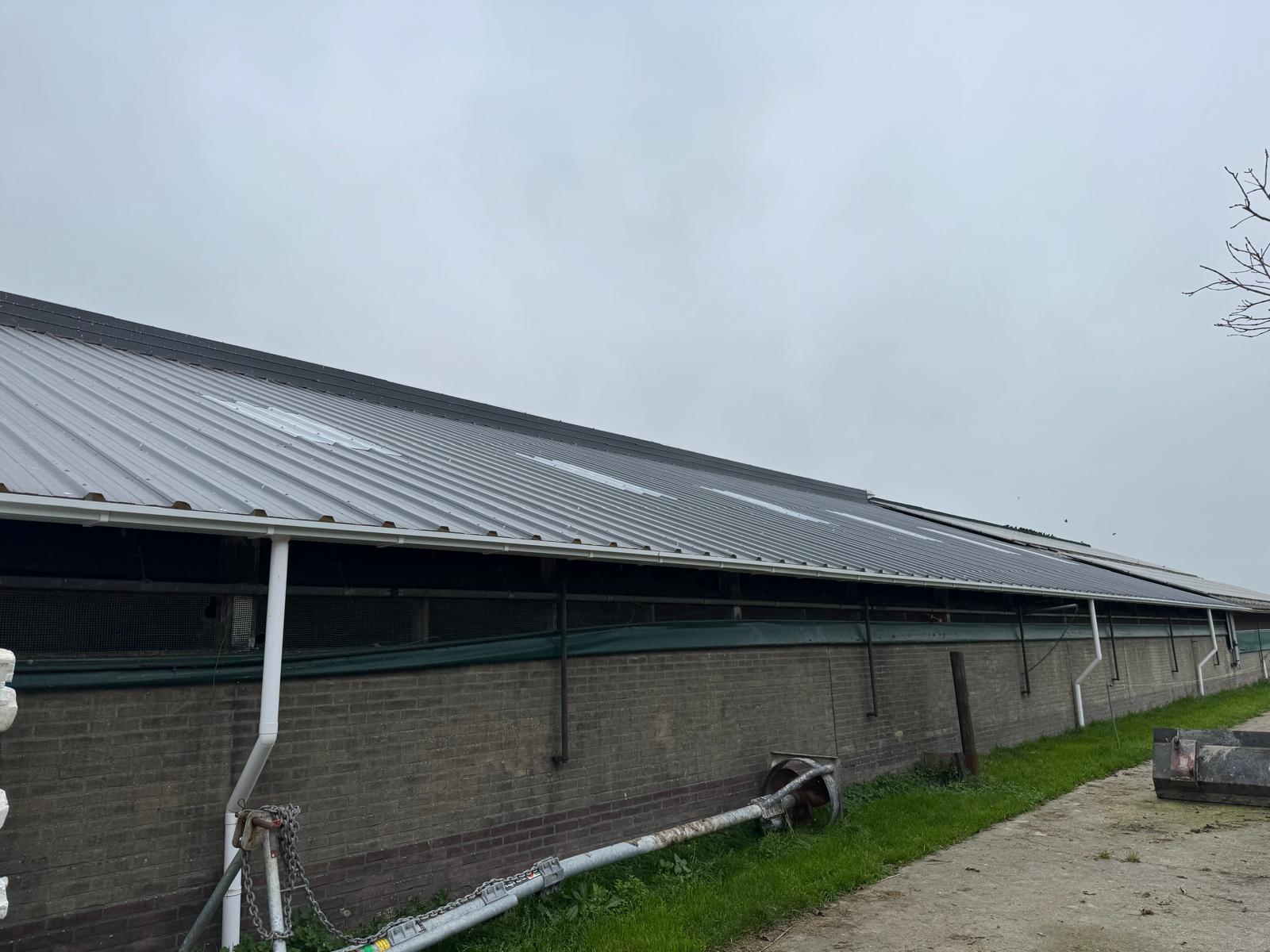 Asbestsanering en plaatsing sandwichpanelen5
